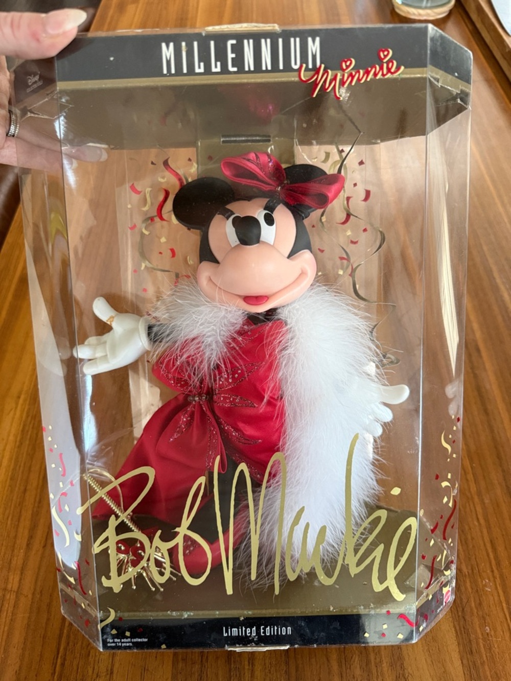Vintage New in box Millennium Minnie Limited Edition Bob Mackie